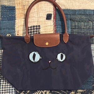 Longchamp Himalayan Cat Large Tote